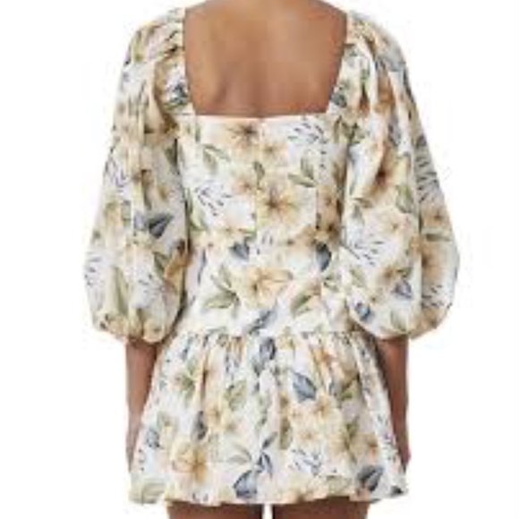 Bec & Bridge FLEURETTE MINI DRESS Size 8 - Picture 3 of 6